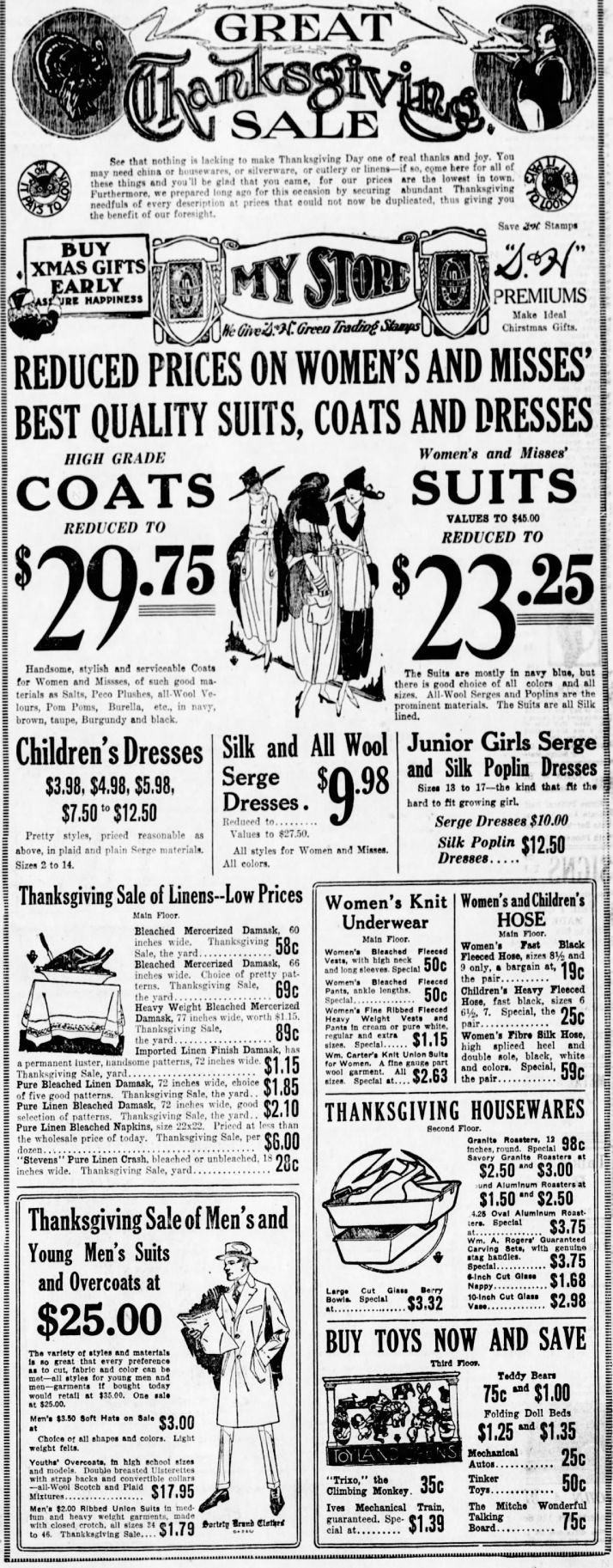 Great Thanksgiving sale